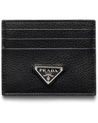 Prada - Portacarte Con Logo - Lyst