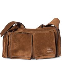 Miu Miu - Borsa A Spalla Utilitaire - Lyst