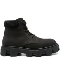 Moncler - Stivali Stringati Peak City - Lyst