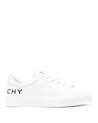 Givenchy - Sneaker city sport in pelle con logo stampato - Lyst