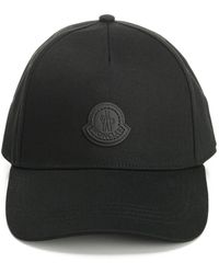 Moncler - Cappello Da Baseball Con Applicazione Logo - Lyst