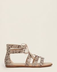 aerosoles snakeskin flats