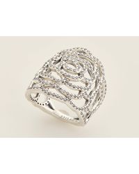 SHIMMERING BOUQUET RING-7.5 MED//LRG