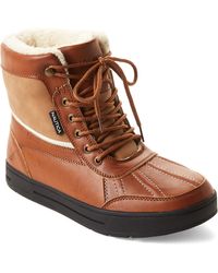 nautica lockview winterized duck boots