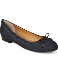 ralph lauren glennie bow flats