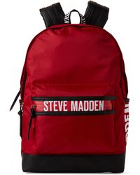 steve madden backpack red