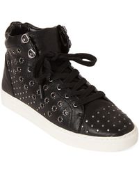 vince camuto high top sneakers