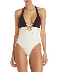 prada neon swimsuit