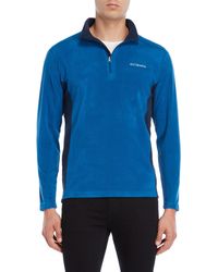 columbia men's tech pine ridge half zip jacket