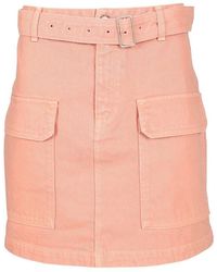 Maison Kitsuné - Utility Skirts Rose - Lyst