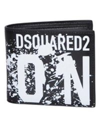 DSquared² - Icon Splash Bi-fold Wallet - Lyst