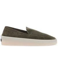 Fear Of God - Logo Patch Slip-On Loafers - Lyst