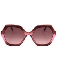 Ted Baker - Geometric-Frame Sunglasses - Lyst