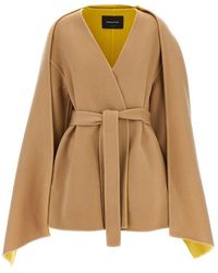 Fabiana Filippi - Caban With Cape Coats, Trench Coats - Lyst