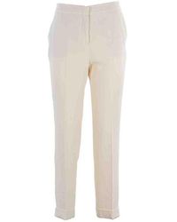Etro - High-waisted Trousers - Lyst