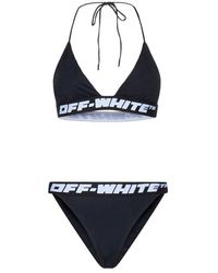 Off-White c/o Virgil Abloh - Logo-band Bikini Set - Lyst
