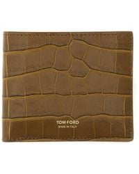 Tom Ford - Bifold T Line Wallet - Lyst