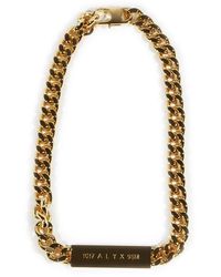 1017 ALYX 9SM - Logo Plaque Chain Necklace - Lyst