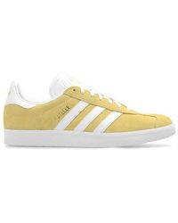 adidas Originals Gazelle Lace-up Sneakers - Yellow