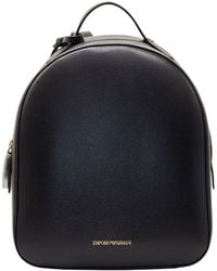 Emporio Armani - Charm-detailed Zipped Backpack - Lyst