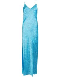 Mc2 Saint Barth - Eydis Leopard Printed Slip Dress - Lyst