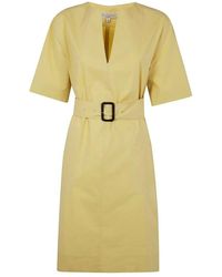 Antonelli - Belted Shirt Dress - Lyst
