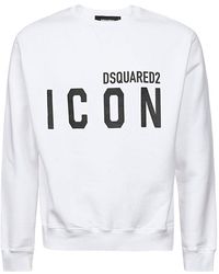 DSquared² - Icon Logo Sweatshirt - Lyst