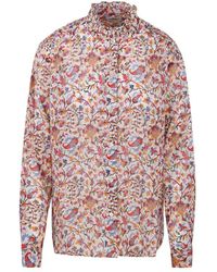 Étoile Isabel Marant - Gamble Floral Printed Long-sleeved Shirt - Lyst