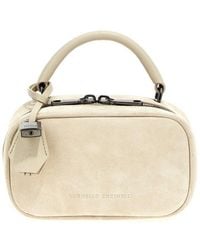 Brunello Cucinelli - Boston Explorer Small Handbag - Lyst