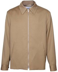 Lanvin - Wool Jacket With Zip Color - Lyst