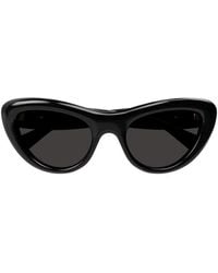 Bottega Veneta - Bombe Cat Eye Sunglasses - Lyst