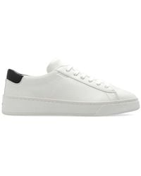 Bally - Round Toe Lace-Up Sneakers - Lyst