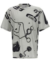 Moschino - Printed T-shirt - Lyst