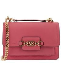 MICHAEL Michael Kors - Heather Extra-small Leather Shoulder Bag - Lyst