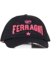 Chiara Ferragni - Logo Flocked Baseball Cap - Lyst