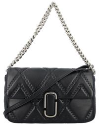Marc Jacobs - The Quilted Leather J Marc Mini Bag - Lyst