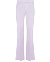 Theory - Pressed-crease Flared Trousers - Lyst