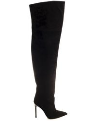 Paris Texas - Pointed Toe Over-knee Boots - Lyst