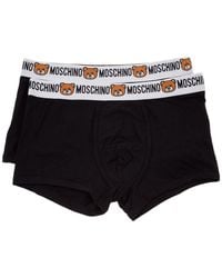 Moschino - Underwear Boxer Shorts 2 Pack Teddy Bear - Lyst