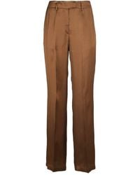 Semicouture - Wide Leg Pants - Lyst