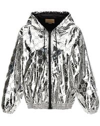 Gucci - GG Embossed Bomber Jacket - Lyst