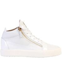 Giuseppe Zanotti - High-top Lace-up Sneakers - Lyst