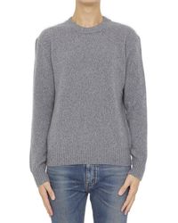 Ami Paris - Cashmere And Wool Sweater - Lyst