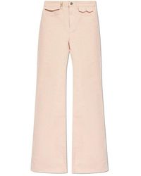 Chloé - Jeans With Flared Legs - Lyst