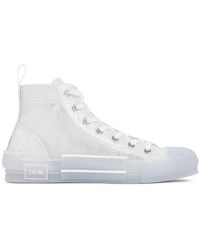Dior B23 High-top Sneakers - White