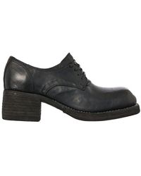 Guidi - Squared-toe Derby Lace-up Shoes - Lyst