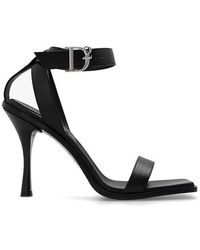 DSquared² - Leather Heeled Sandals - Lyst