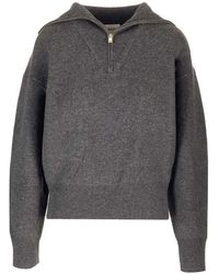 Isabel Marant - Wool And Viscose Knit Sweater - Lyst