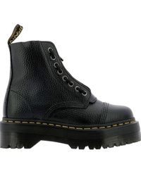 Dr. Martens - Sinclair Tonal-stitched Zip-up Leather Ankle Boots - Lyst
