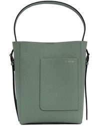 Valextra - Open Top Mini Bucket Bag - Lyst